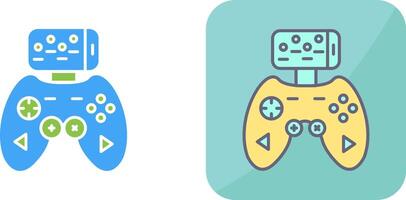 juego controlador icono diseño vector