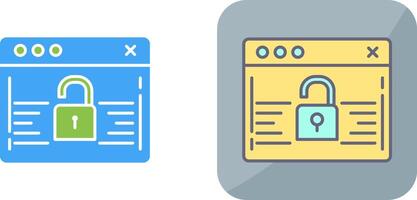 Password Icon Design vector