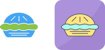 Pie Icon Design vector