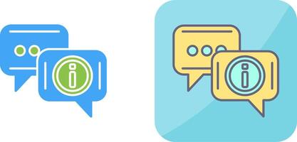 Chat Box Icon Design vector