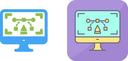 Desktop Icon Design vector