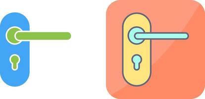 Door Lock Icon Design vector