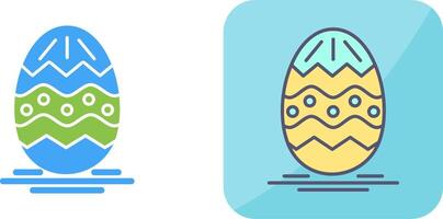 Easter Egg Icon Design vector