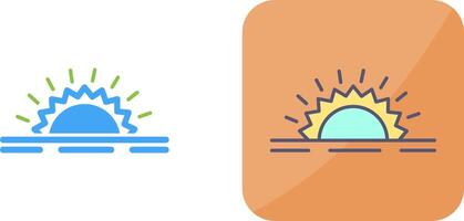 Sunshine Icon Design vector