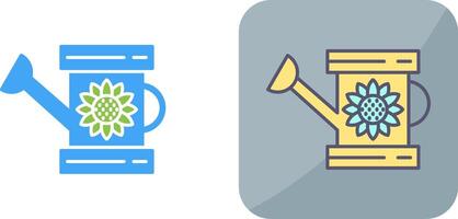 Watering Can Icon Design vector