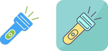 Flash Light Icon Design vector