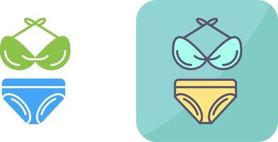 Bikini Icon Design vector