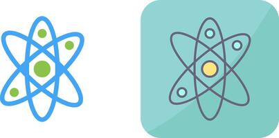 Atom Icon Design vector