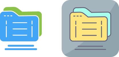 Folder Icon Design vector