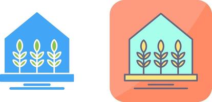 Farm House Icon Design vector