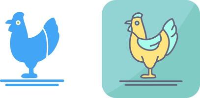 aves de corral icono diseño vector