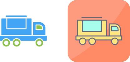 Cargo Truck Icon Design vector