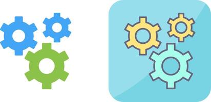 Gears Icon Design vector