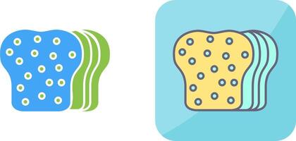 Bread Icon Design vector