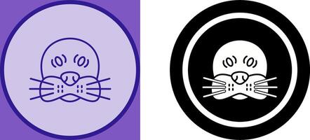 Seal Icon Design vector