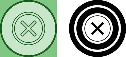 Do Not Cross Icon Design vector