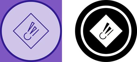 Explosive Material Icon Design vector