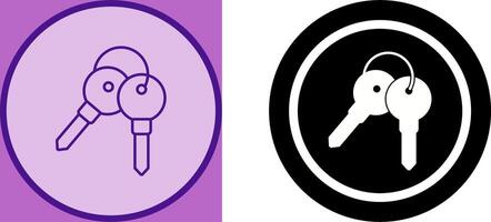 Keys Icon Design vector