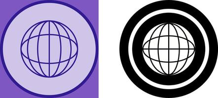 Globe Icon Design vector