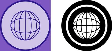 Globe Icon Design vector