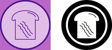 Toast Icon Design vector