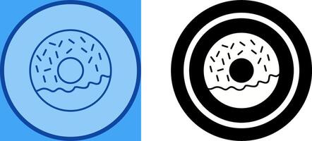 Doughnut Icon Design vector