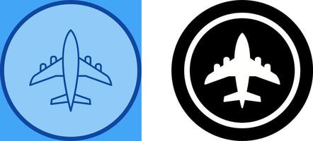 Aeroplane Icon Design vector