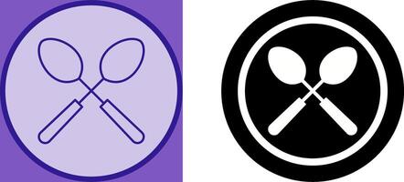 Spoons Icon Design vector