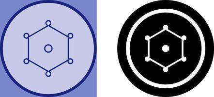 Unique Nodes Icon Design vector