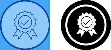 Unique Quality Control Icon Design vector