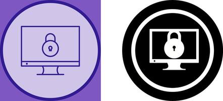 Unique Closed Access Icon Design vector