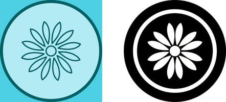 Unique Flower Icon Design vector
