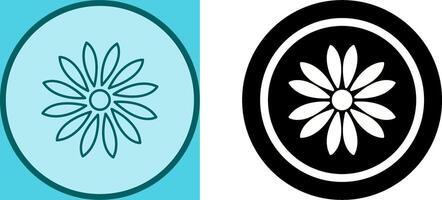 Unique Flower Icon Design vector