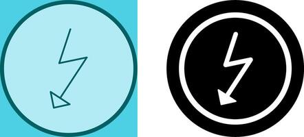 Unique Flash Icon Design vector