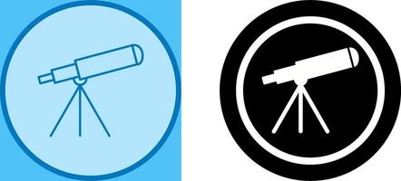 Telescope Icon Design vector
