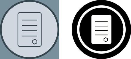 Unique Reports Icon Design vector