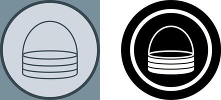 Unique Basket Icon Design vector