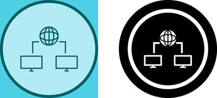 Unique Internet Connectivity Icon Design vector
