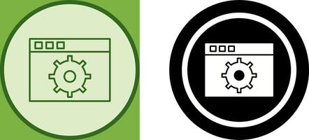 Unique Settings Icon Design vector
