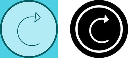 Unique Reload Icon Design vector