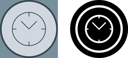 único reloj icono diseño vector