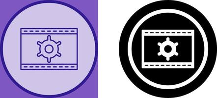 Unique Web Optimization Icon Design vector