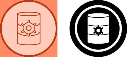 Unique Database Management Icon Design vector