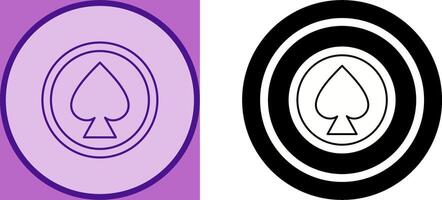Unique Spade Icon Design vector
