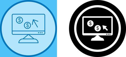 Unique Pay Per Click Icon Design vector