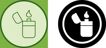 Unique Lighter Icon Design vector