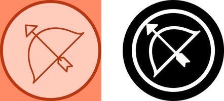 Unique Archery Icon Design vector