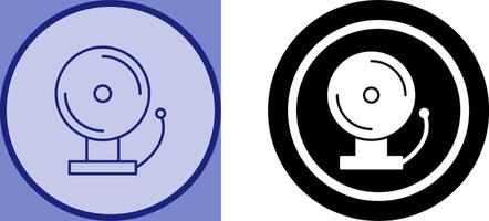 Unique Fire Alarm Icon Design vector