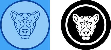 leopard Icon Design vector