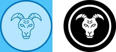 Goat Icon Design vector